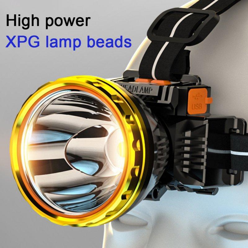 Headlamps |   Wholesale 30w Led Headlights High Brightness Strong Light USB Rechargeable Outdoor IPX4 Waterproof Head Lamp Camping Equipment white light Headlamps Headlamps