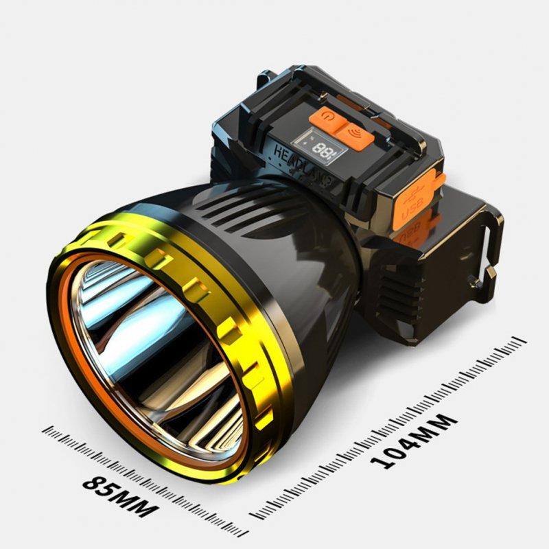 Headlamps |   Wholesale 30w Led Headlights High Brightness Strong Light USB Rechargeable Outdoor IPX4 Waterproof Head Lamp Camping Equipment white light Headlamps Headlamps