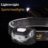 Headlamps |   Wholesale 3w LED Headlight With Motion Sensor 3 Modes Super Bright Long-lasting Head Front Light Emergency Light For Exploring Running Fishing red Headlamps Headlamps