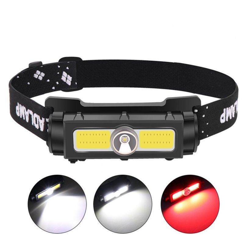 Headlamps |   Wholesale 7-levels Recharging Headlight Headlamp For Outdoor Sports Camping Fishing Black Headlamps Black