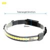 Headlamps |   Wholesale Cob Led Headlight 3 Modes Torch Flashlight Work Light Head Band Lamp Headlamp For Fishing Tourism Hiking Grey Headlamps Grey