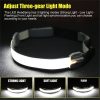 Headlamps |   Wholesale Cob Led Headlight 3 Modes Torch Flashlight Work Light Head Band Lamp Headlamp For Fishing Tourism Hiking Grey Headlamps Grey