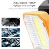 Headlamps |   Wholesale Cob Work Light 4 Modes Usb Charging Car Maintenance Light Camping Lamp with Magnet battery version Headlamps Dry battery