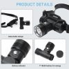 Headlamps |   Wholesale Diving Headlamp 20-40 Meters Waterproof Underwater Headlight L2 Led Head Flashlight L2 single head light-white light (standard belt) Headlamps Headlamps