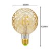 Headlamps |   Wholesale G95 Led Lamp Retro Filament Lights Bulb Decoration for Resturant Bar Milk Tea Shop 220V 4W E27 Headlamps 2700K gold + 4W