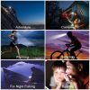 Headlamps |   Wholesale Headlamp USB Rechargeable Super Bright Motion Sensor Head Lamp Flashlight Water-proof LED Headlight With White Red Light black headband Headlamps Black headband