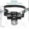 Headlamps |   Wholesale L2 Sst40 Dh06 Underwater Diving Headlight with Head Band High Power Led Head Flashlight Torch White Light Headlamps Headlamps