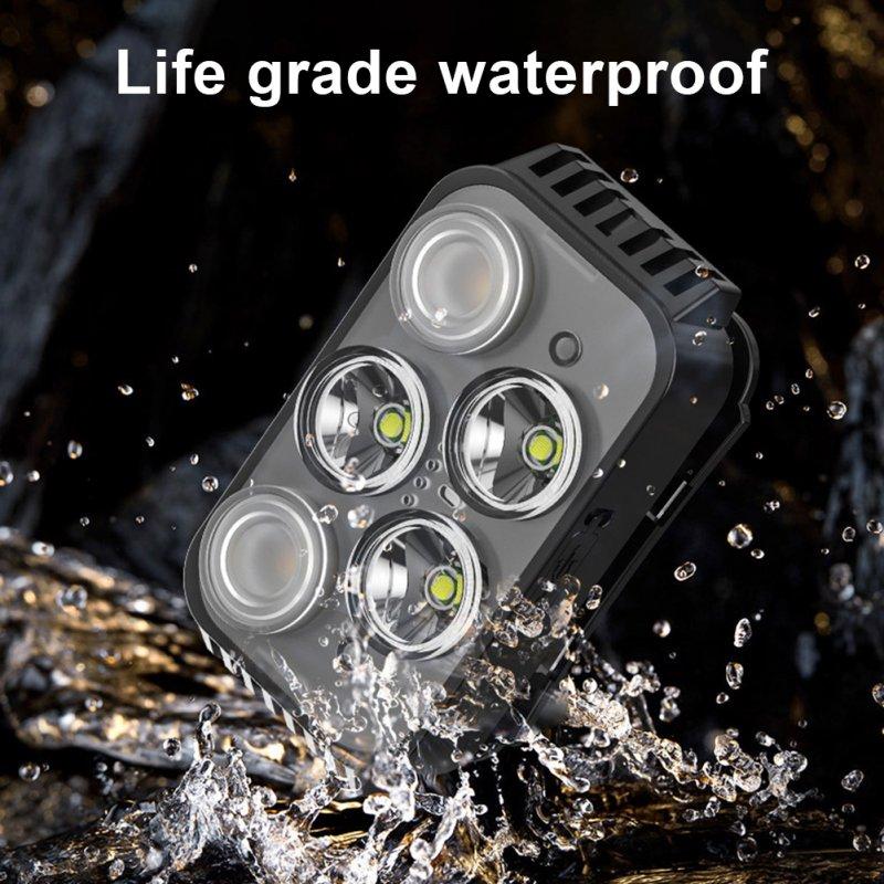 Headlamps |   Wholesale LED Headlamp Flashlight 6 Modes Head Lamp USB Rechargeable Waterproof Head Flashlight For Outdoor Fishing Hiking Camping 5LED Headlamps 5LED