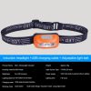 Headlamps |   Wholesale LED Headlamp With 2 Modes Outdoor Camping Headlamps 55° Azimuth Adjustment Lightweight Headlight For Outdoor Camping White Headlamps Headlamps