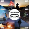 Headlamps |   Wholesale Led Headlight 500 Lumen Waterproof Usb Rechargeable Motion Sensor Running Fishing Headlamp with Infrared Sensor Black Headlamps Black