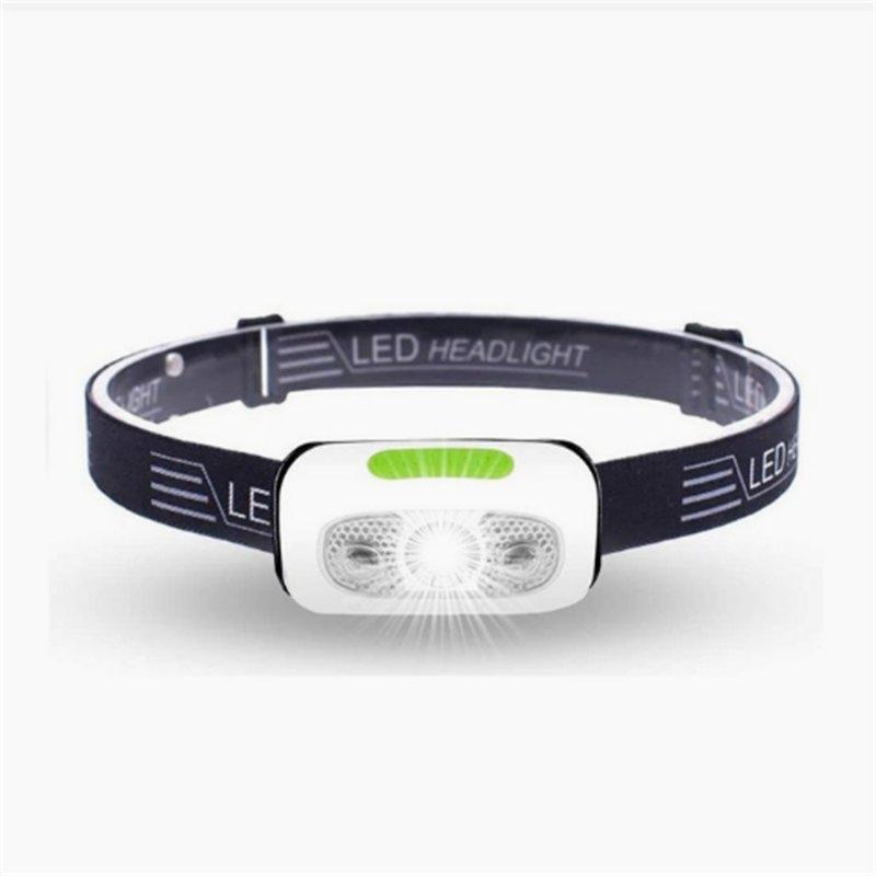 Headlamps |   Wholesale Led Headlight 500 Lumen Waterproof Usb Rechargeable Motion Sensor Running Fishing Headlamp with Infrared Sensor White Headlamps Headlamps