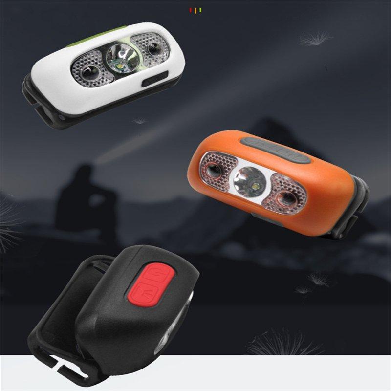 Headlamps |   Wholesale Led Headlight 500 Lumen Waterproof Usb Rechargeable Motion Sensor Running Fishing Headlamp with Infrared Sensor White Headlamps Headlamps