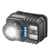 Headlamps |   Wholesale LED Multifunction Headlamp Adjustable Zoom Sensor Head Lamp for Camping black_Model K120 Headlamps Black + Model K120