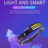 Headlamps |   Wholesale Sensor Cob Led Headlamp Multi-function Outdoor Riding Usb Charging Flashlight Torch Head Band Lamp 1pc white light Headlamps 1pc white light