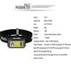 Headlamps |   Wholesale Xpe+cob Headlight With Indicator Light Type-c Rechargeable Lamp Sensor Lighting Headlamp T124 + 1 x 18650 battery Headlamps Headlamps