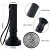 LED Flashlights |   Wholesale 100 Led Uv Ultraviolet  Flashlight, Waterproof O Ring Fluorescent 395nm Inspection Lamp, For Forged Passport Driving License Detector Black LED Flashlights Black