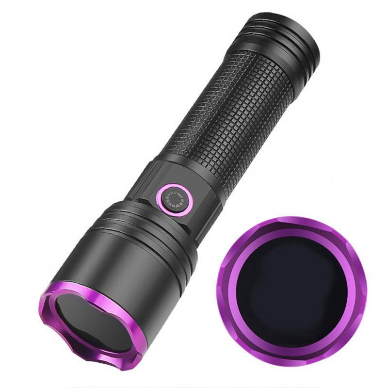 LED Flashlights |   Wholesale 10W 365nm Purple Light Flashlight, LED Powerful Flashlights, Rechargeable Powerful Fluorescent Detector, Purple Light Flashlight, For Pet Urine Detection, Resin Curing No batteries included LED Flashlights LED Flashlights