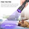 LED Flashlights |   Wholesale 10W 365nm Purple Light Flashlight, LED Powerful Flashlights, Rechargeable Powerful Fluorescent Detector, Purple Light Flashlight, For Pet Urine Detection, Resin Curing No batteries included LED Flashlights LED Flashlights