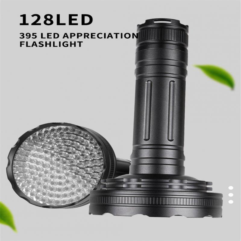 LED Flashlights |   Wholesale 128 X 395led Outdoor Uv Ultraviolet Flashlight Ipx4 Waterproof Lamp Torch Money Inspection Light LED Flashlights 1240 Ultraviolet Flashlight