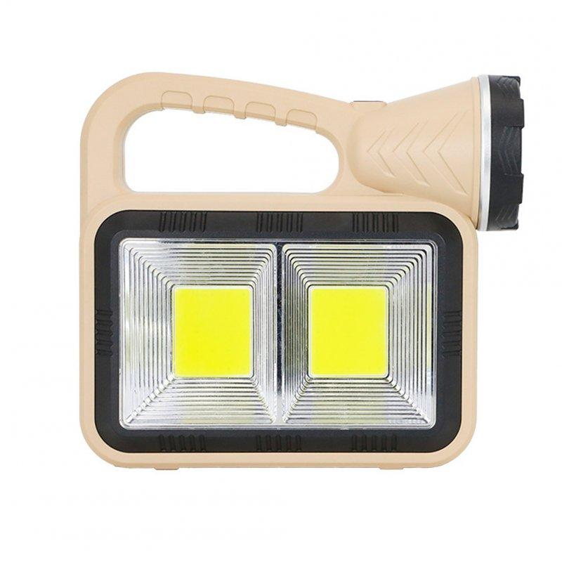 LED Flashlights |   Wholesale 20w Portable Led Flashlights 3 Lighting Modes IPX5 Waterproof Solar USB Rechargeable Strong Light Multifunctional Camping Work Light COB light LED Flashlights COB light