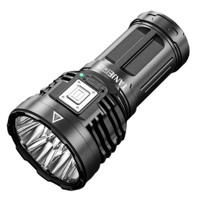 LED Flashlights |   Wholesale 3-in-1 8led Mini Flashlight Torch 4 Modes Outdoor Waterproof Rechargeable Black LED Flashlights Black