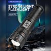 LED Flashlights |   Wholesale 30w Led Flashlight Xhp360 4 Level Multi-functional Strong Light Long-range Camping Light Torch 1057a White Light Large LED Flashlights 1057A whitelight, large