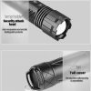 LED Flashlights |   Wholesale 30W LED Mini Flashlight Type-c Charging XHP70 Strong Light Aluminum Alloy Hand Lantern For Emergency Camping Hiking 1472 white flashlight LED Flashlights 1472 white flashlight