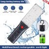 LED Flashlights |   Wholesale 5.5v 3.6a Cob Led Work Light With Hook 2000ma Lithium Battery Strong Magnetic Flashlight Floodlight 1200mA LED LED Flashlights 1200mA LED