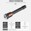 LED Flashlights |   Wholesale Diving Flashlight 2500-3000 Lumens Professional Underwater Flashlight IPX8 Waterproof Slide Switch For Diving Instructors Divers flashlight w strap w/t battery LED Flashlights Flashlight w strap w/t battery