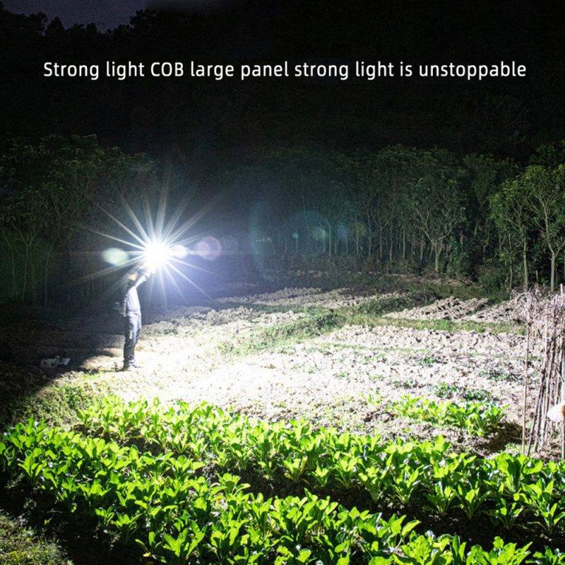 LED Flashlights |   Wholesale Flashlight Usb Rechargeable Torch Light With Hammer Knife Power Bank Cob Led Work Light For Outdoor Camping Emergency Red LED Flashlights LED Flashlights