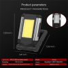 LED Flashlights |   Wholesale Led Auto Repair Working Light With Magnet Bracket Usb Rechargeable Multi-functional Cob Glare Flashlight red LED Flashlights LED Flashlights