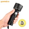 LED Flashlights |   Wholesale LED Flashlight XHP50 Torch USB Rechargeable Bright Outdoor Flash Light 1475-XHP50 bulb + USB cable LED Flashlights 1475-XHP50 bulb + USB cable