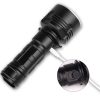 LED Flashlights |   Wholesale LED Flashlight XHP50 Torch USB Rechargeable Bright Outdoor Flash Light 1475-XHP50 bulb + USB cable LED Flashlights 1475-XHP50 bulb + USB cable