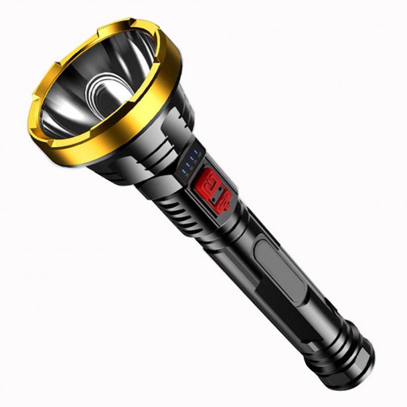 LED Flashlights |   Wholesale Led Mini Flashlight 3 Modes Usb Rechargeable Super Bright Home Outdoor Hand-held Camping Lamp Torch golden LED Flashlights [golden]