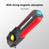 LED Flashlights |   Wholesale Led Work Light Outdoor Emergency Safety Hammer Strong Light Flashlight Inspection Lamps Red LED Flashlights LED Flashlights