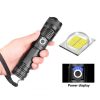 LED Flashlights |   Wholesale LED XHP50 Telescopic Focusing Flashlight High Light Torch with Power Display Positive white light LED Flashlights LED Flashlights