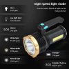 LED Flashlights |   Wholesale Multifunctional USB Rechargeable Flashlight, 10W 90000 Lumens Outdoor Waterproof High-Power Lighting, Adjustable Color Temperatures, LED Powerful Flashlight 3 light sources with 8 gears LED Flashlights LED Flashlights