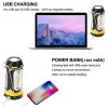 LED Flashlights |   Wholesale Outdoor Led Camping Light 6 Modes Portable Usb Rechargeable Long-lasting Emergency Light Camping Lantern Yellow (rechargeable) LED Flashlights LED Flashlights