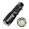 LED Flashlights |   Wholesale P90 LED Flashlight USB Rechargeable 6 Lighting Mode Torch with Safety Hammer for Outdoor Camping black_Model W69B-P90 LED Flashlights Black + Model W69B-P90