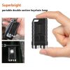 LED Flashlights |   Wholesale Portable Led Mini Flashlight with Side Light 900 Lumens USB Charging Torch Outdoor Emergency Lighting Tool V3 Black LED Flashlights LED Flashlights