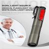 LED Flashlights |   Wholesale Portable Led Pen Light Built-in 350mah Battery 15-30 Lumens Type-c Charging Ipx4 Waterproof Lamp With Pen Clip black LED Flashlights Black