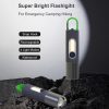 LED Flashlights |   Wholesale Portable Mini Flashlight Strong Light Type-c Charging Multi-Function Outdoor Lighting Tent Hook Desk Lamp GT10, 1800mAh LED Flashlights GT10, 1800mAh