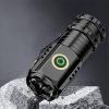 LED Flashlights |   Wholesale Portable Mini LED Mini Flashlight With Clip Super Bright Strong Light Aluminum Alloy Outdoor Emergency Lighting Tool (8 x 3CM) Magnetic (no batteries) LED Flashlights LED Flashlights