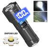 LED Flashlights |   Wholesale Rechargeable High Lumens Flashlight 30 LED Super Bright Powerful Flashlights 1188b Xhp360 Flashlight LED Flashlights 1188B XHP360 flashlight + handle + USB cable