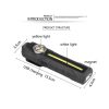 LED Flashlights |   Wholesale Rechargeable LED+COB Work Light Portable Magnetic Folding USB Charging Handheld Flashlight LED Flashlights LED Flashlights