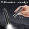 LED Flashlights |   Wholesale Small LED Flashlight Keychain Portable 650 Lumens Rechargeable Waterproof Mini Torch For Outdoor Camping Hiking Fishing as shown LED Flashlights As shown