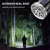 LED Flashlights |   Wholesale Strong Light Flashlight Rechargeable Led Side Light Multi-functional Portable Mini Lighting Torch For Outdoor Home black LED Flashlights Black