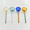 LED Flashlights |   Wholesale Transparent Glass Spoon High Temperature Resistant Milk Coffee Dessert Spoon Kitchen Accessories Colorful Spoons-Champagne LED Flashlights Colorful Spoons-Champagne