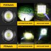 LED Flashlights |   Wholesale Xhp160 Led Flashlight 9000000lm High Power Zoom Type-c Usb Rechargeable Outdoor Waterproof Torch with 18650 battery LED Flashlights 18650 battery