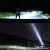 LED Flashlights |   Wholesale Xhp160 Led Flashlight 9000000lm High Power Zoom Type-c Usb Rechargeable Outdoor Waterproof Torch with 18650 battery LED Flashlights 18650 battery